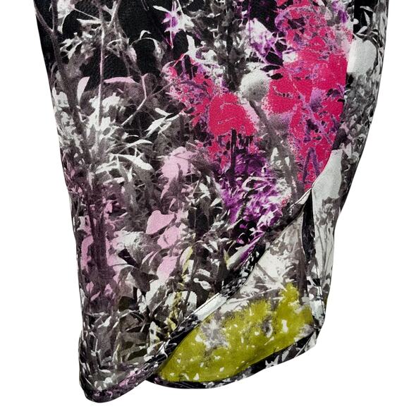 Anthropologie Silk Cropped Pants Colorful Leifsdottir Pocket Bow Trousers - Picture 5 of 13